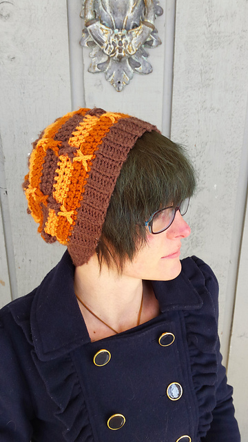 Retro X Slouchy Beanie