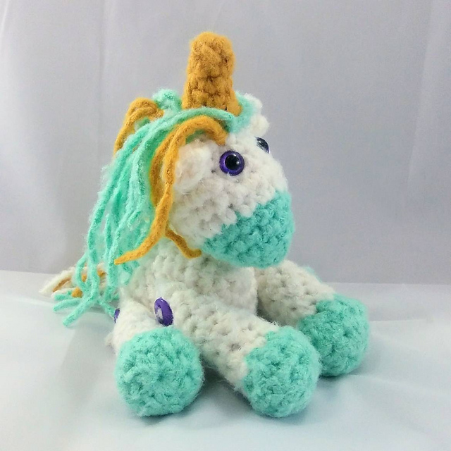 Unicorn Plushie Amigurumi