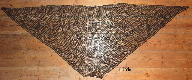 Adventskalendertuch 2017 / AdventCalendarShawl2017