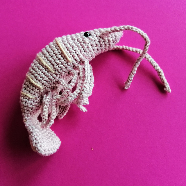 Ravelry: Shelly the shrimp pattern by Diana Limpens