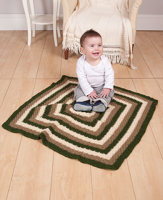 Stacked Squares Blanket