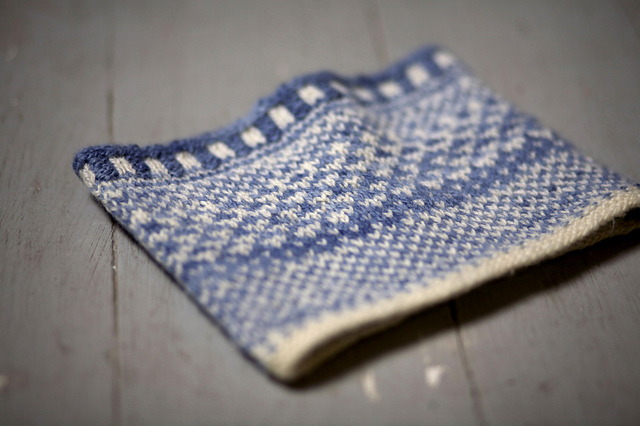 Fair Isle neckwarmer