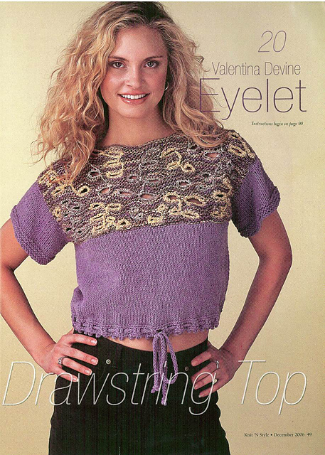 Valentina's Eyelet Top