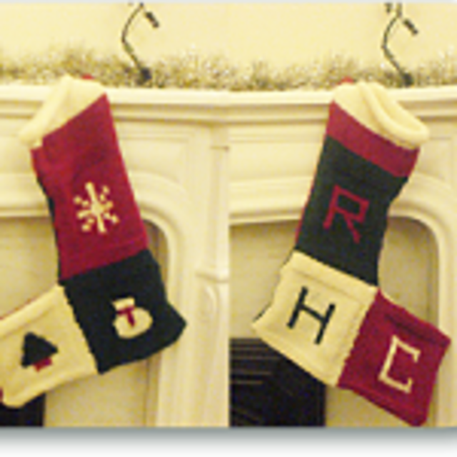 Patchwork Xmas Stocking
