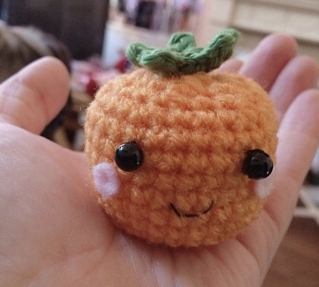 Amigurumi Orange.