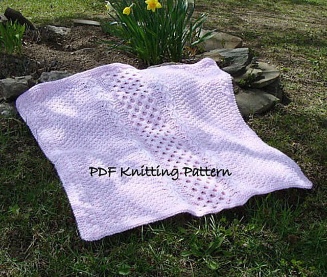 Honeycomb Baby Blanket 