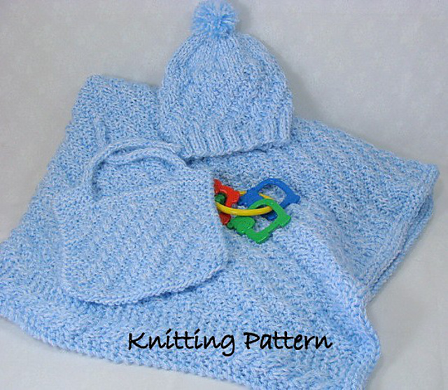 Diagonal Rib Baby Ensemble