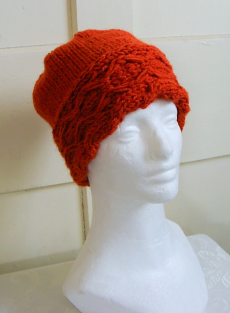 Diamond Cable Brim Hat