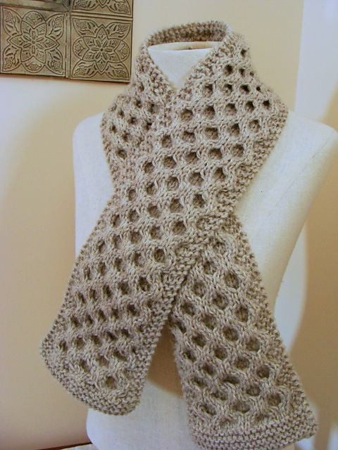 Honeycomb Scarf