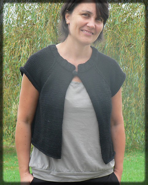 Veste raglan bambou & Alpaga fiche 2377