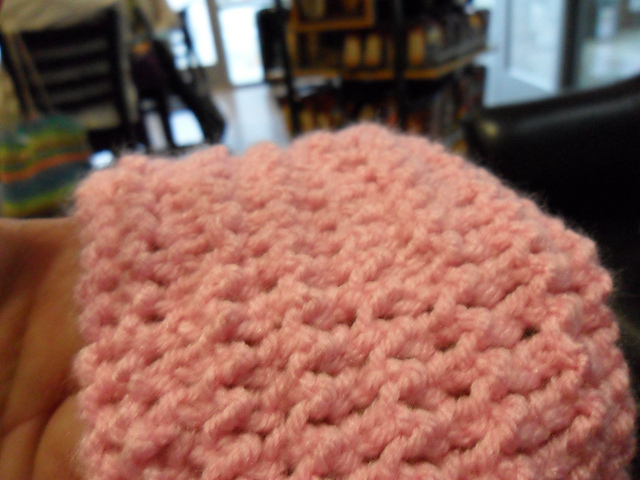 Elongated Knit  Stitch