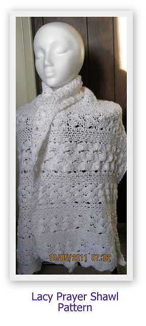 Lacy Prayer Shawl