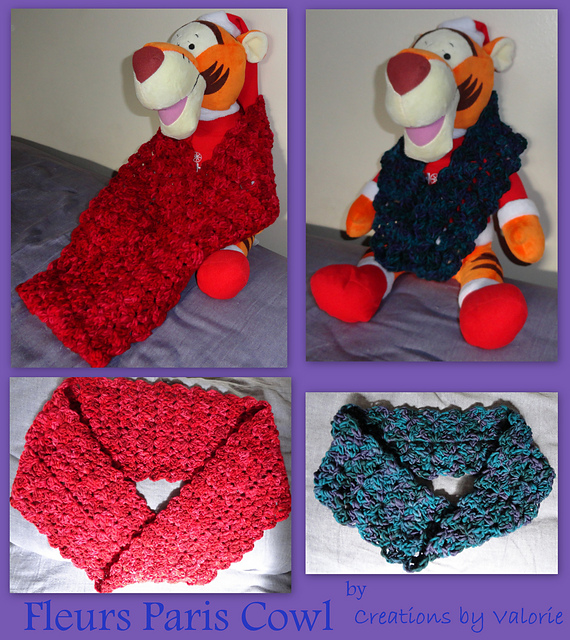 Fleurs Paris Cowl