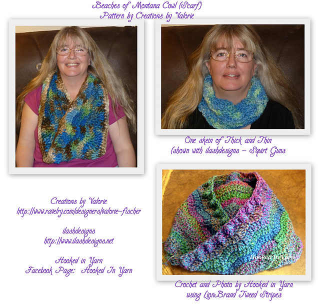 Beaches of Montana Cowl (Scarf)