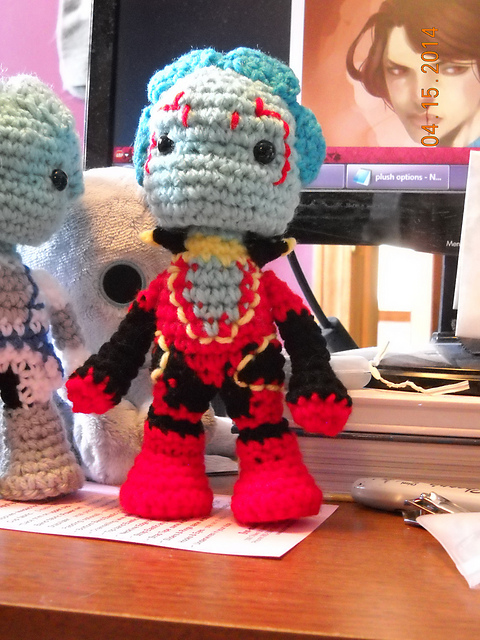 Mass Effect Samara Amigurumi Crochet Pattern
