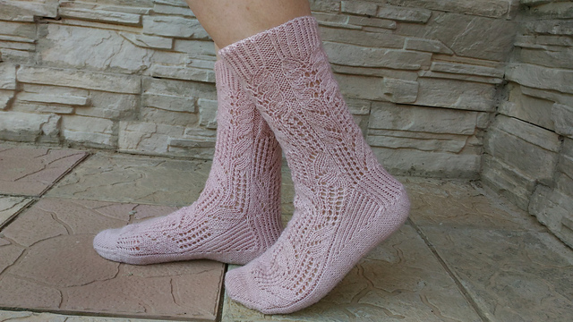 Socks "Columbine"