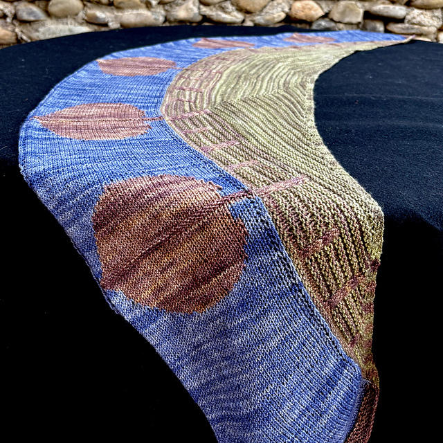 Autumn in Taos Shawl Too