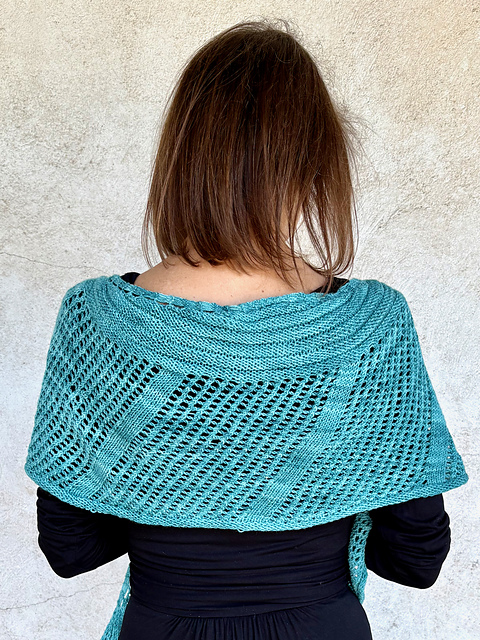 Walking Rainfall Shawl