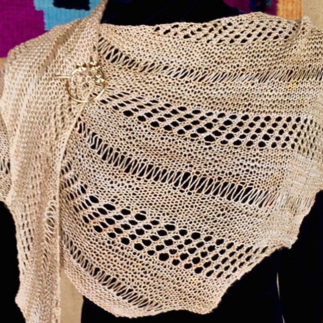 Golden Sands Shawlette