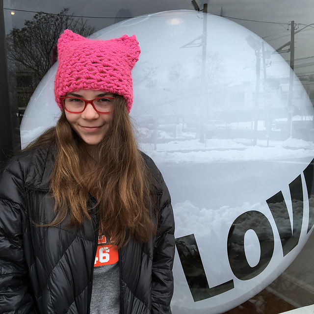 Chunky Crocheted Pussyhat