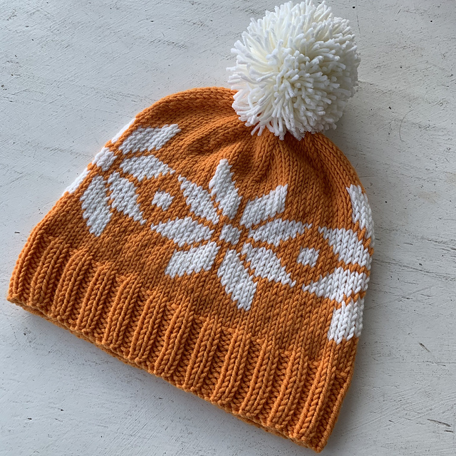 Snowy Knit Hat