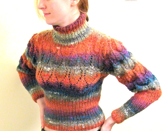 Leaf Lace Pullover