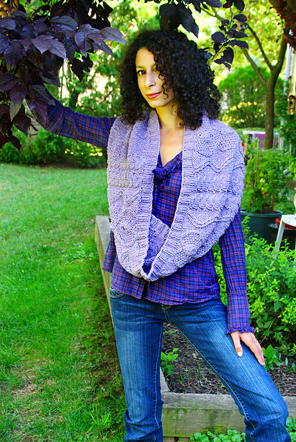 Cabled Cowl and Hat
