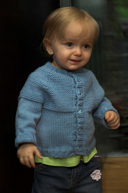 Baby Yoked Cardigan 