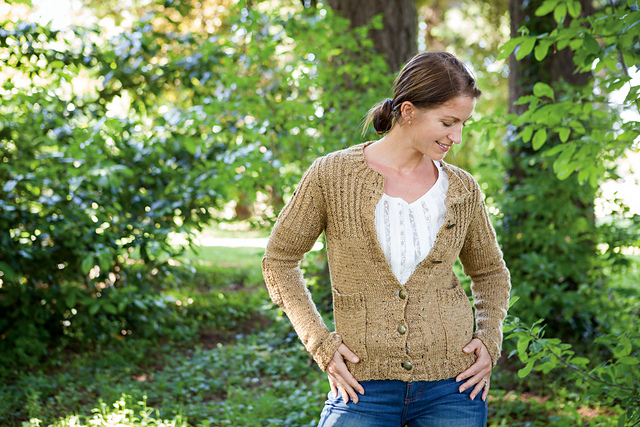 Retro Cabled Cardigan