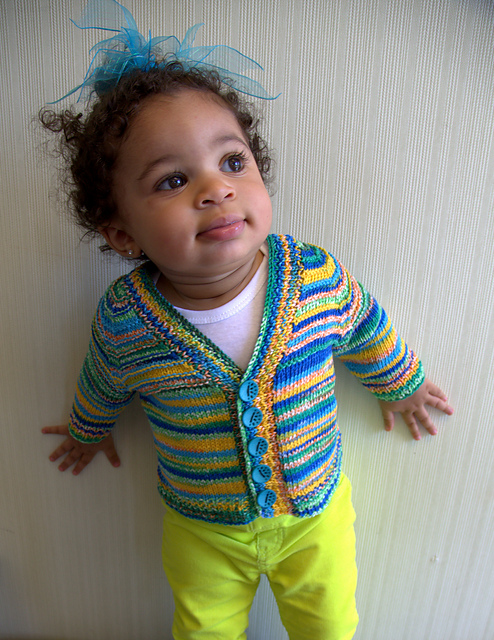 F595 Baby Cardigan