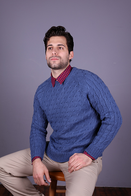 Cabled Pullover