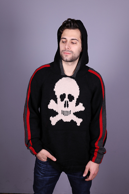 Man’s Skull Hoodie