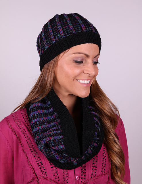 3045 Slip Stitch Hat & Cowl