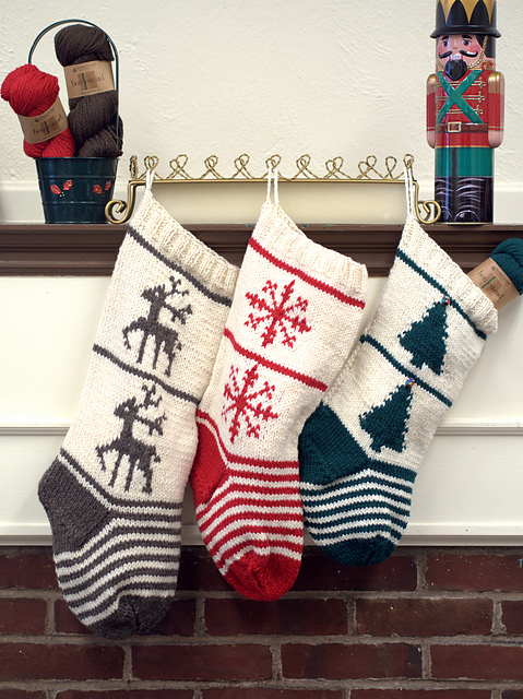 F775 Christmas Stocking Trio