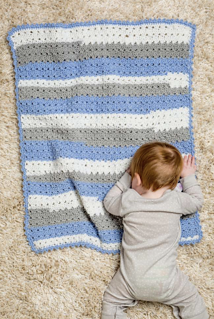 Primrose Crochet Baby Blanket