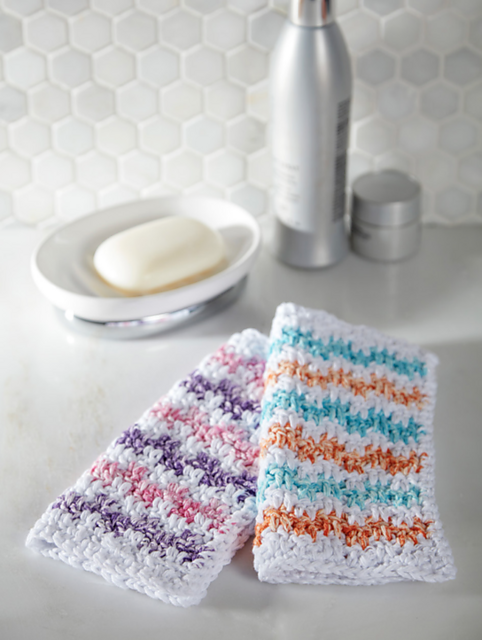 Rick Rack Washcloths