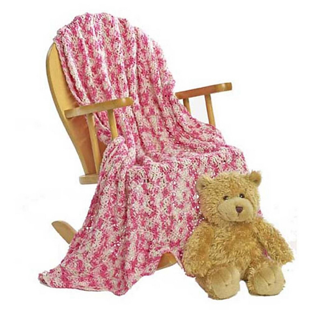 Ripples & Ridges Baby Blanket