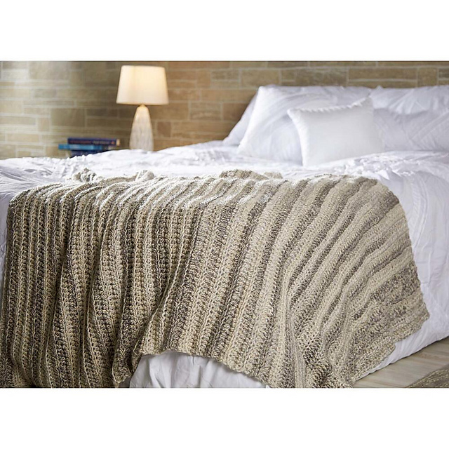 Simple Crochet Throw