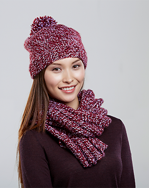 JACKIE’S HAT AND SCARF SET (scarf)