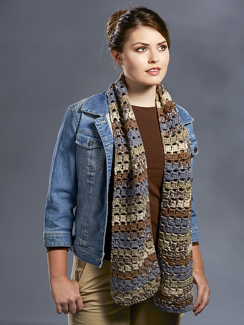 Breezy Crochet Scarf