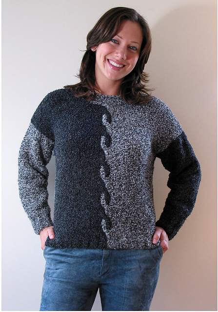 Cabled Pullover