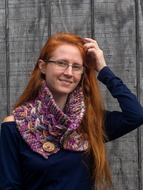 Jagged Pathways Cowl