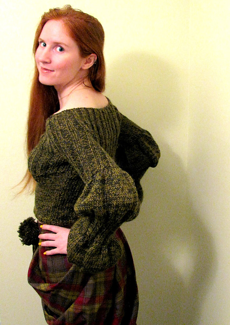 Queen Isabella's Celtic Sweater