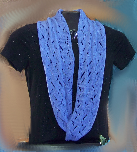 Supercashmere Hooded Lace Cowl