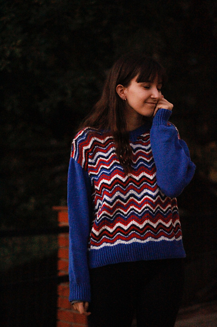 Dashur Blue Sweater