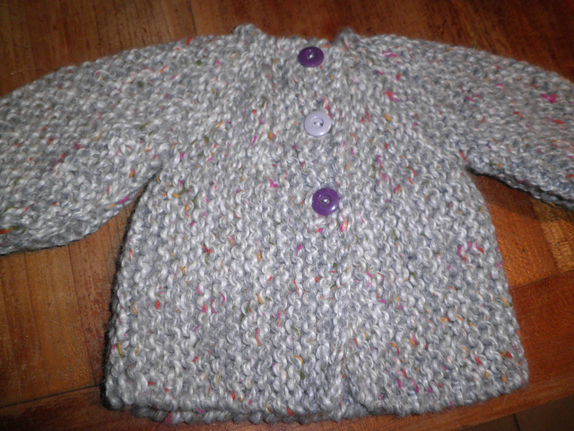 Cardigan à rangs raccourcis 127-20