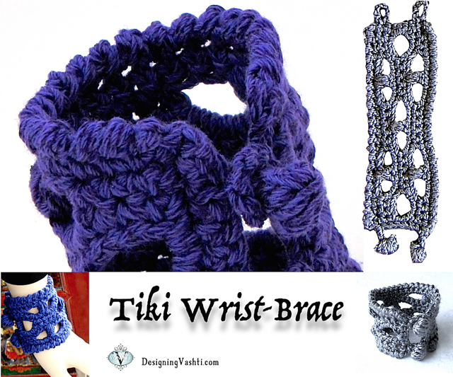 Tiki Wristbrace: Steampunk Style
