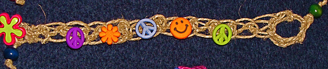 Hippie Hemp Teacher's Bracelet