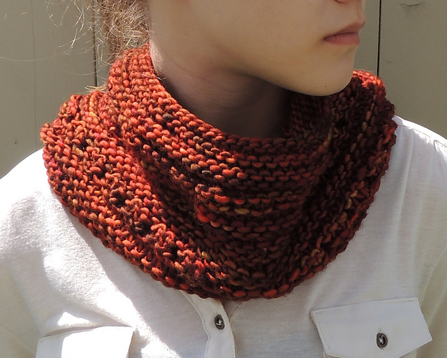 Rachelle Chunky Lace Cowl Scarf