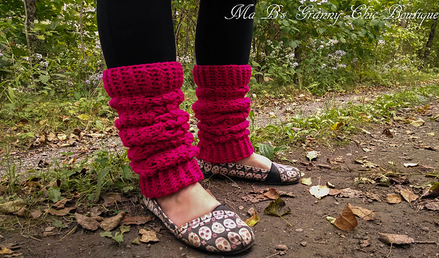 Slouchy Lady Leg Warmers